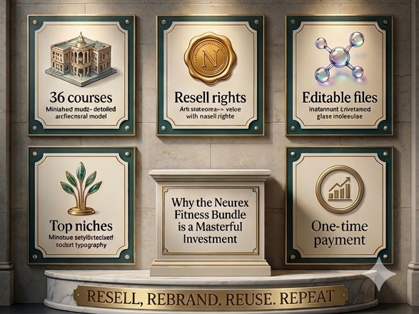 36 Fitness Courses Bundle with PLR & MRR Rights – Ready-to-Sell Workout & Wellness Programs to Rebrand and Profit Online - Image 2
